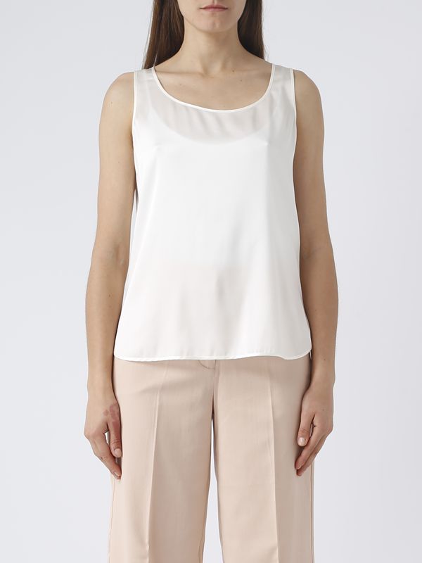 Top in seta stretch