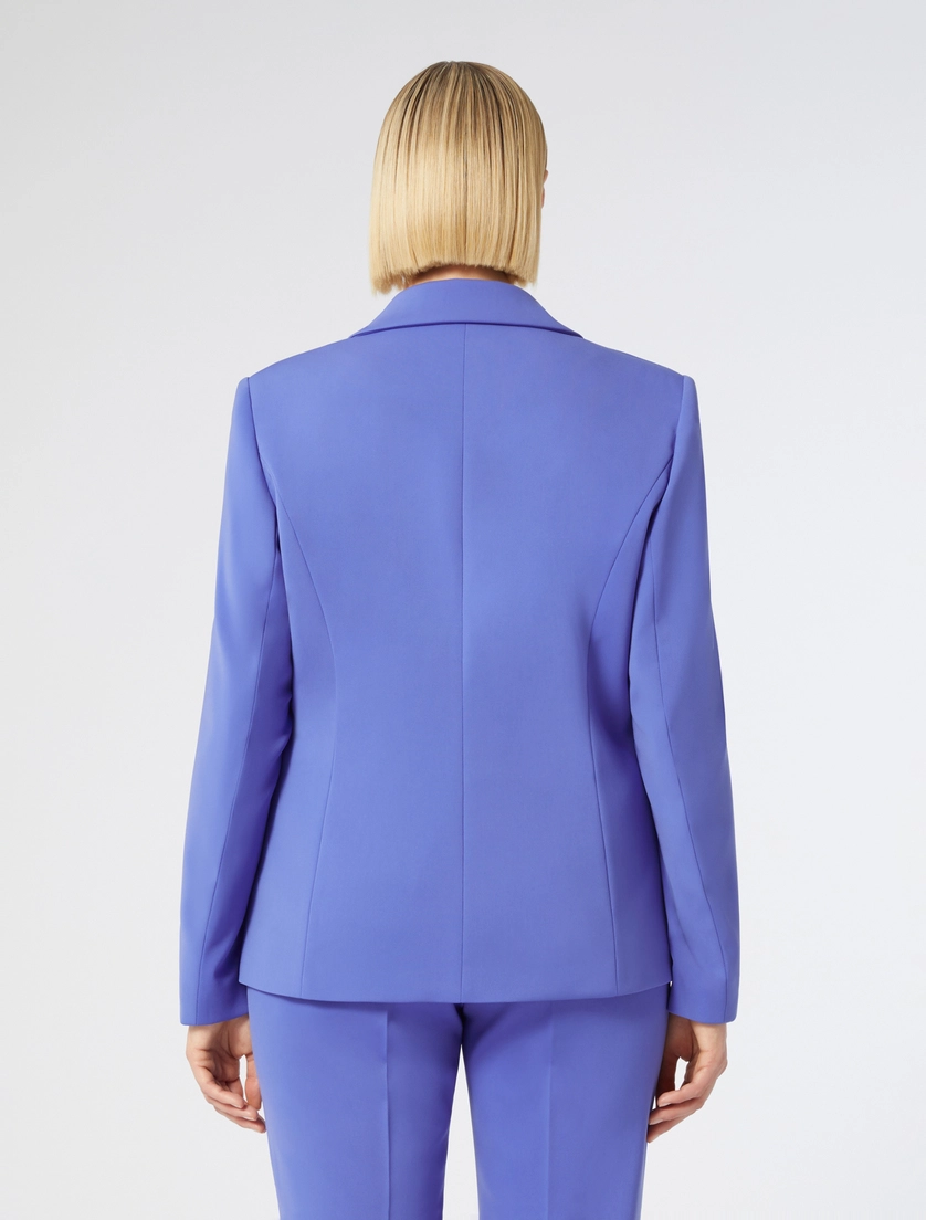 Blazer in cady stretch