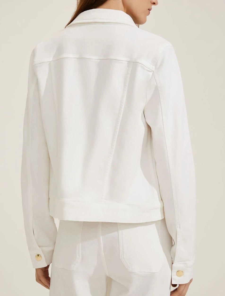Giacca in gabardine stretch